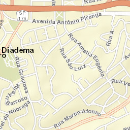 Diadema Street Map