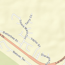 Araluen Street Map