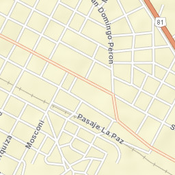 Ingeniero Guillermo N. Juárez Street Map