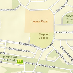 Phalaborwa Street Map