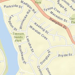 Tannum Sands Street Map