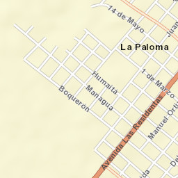 La Paloma Street Map