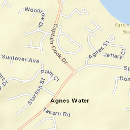Agnes Water Street Map
