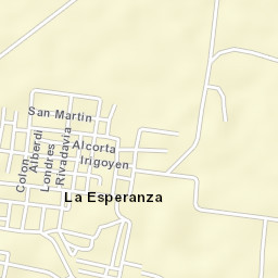 Ingenio La Esperanza Street Map