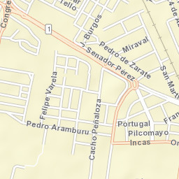 Palpalá Street Map