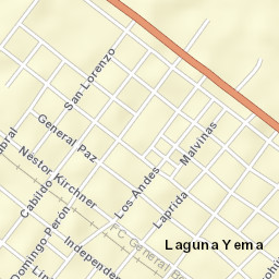 Laguna Yema Street Map
