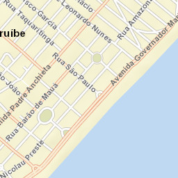 Peruíbe Street Map