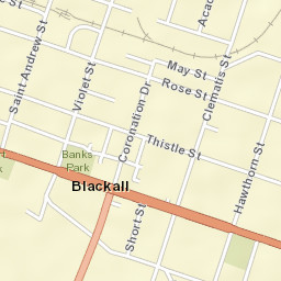 Blackall Street Map