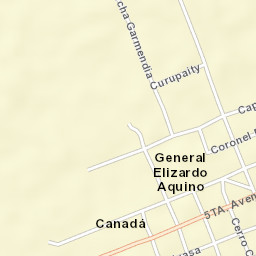 General Elizardo Aquino Street Map