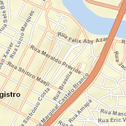 Registro Street Map