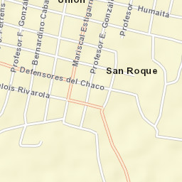 Unión Street Map