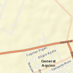 Arroyos y Esteros Street Map