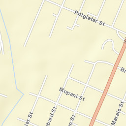 Lydenburg Street Map