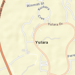 Yulara Street Map