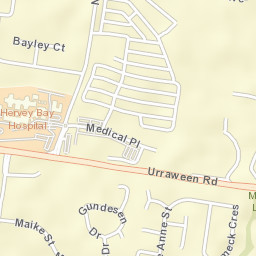 Urraween Street Map