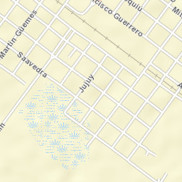 Comandante Fontana Street Map