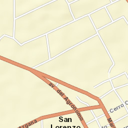 Fernando de la Mora Street Map
