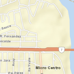 Ciudad del Este Street Map