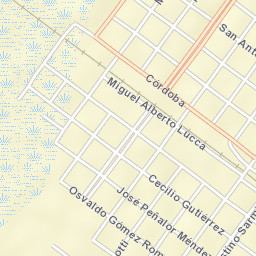 Palo Santo Street Map