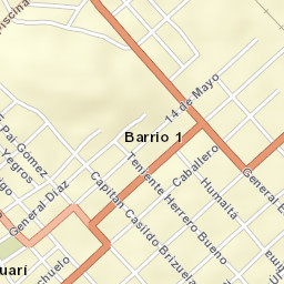 Paraguarí Street Map