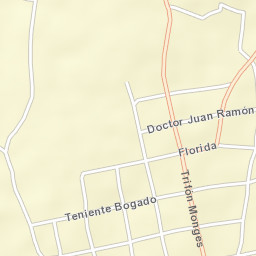 Coronel Martínez Street Map