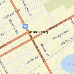Mahikeng Street Map
