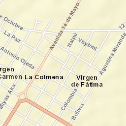 La Colmena Street Map