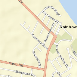 Rainbow Beach Street Map