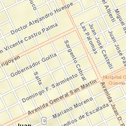 Castelli Street Map