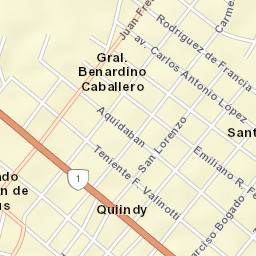 Quiindy Street Map