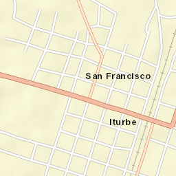 Iturbe Street Map