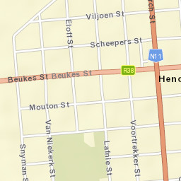 Hendrina Street Map