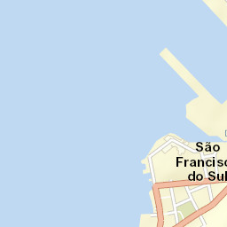 São Francisco do Sul Street Map