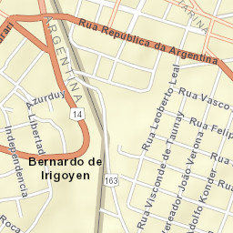 Bernardo de Irigoyen Street Map