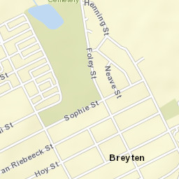 Breyten Street Map
