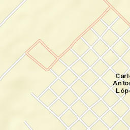 Colonia Carlos Antonio López Street Map