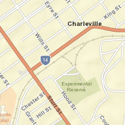 Charleville Street Map