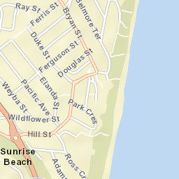Sunshine Beach Street Map