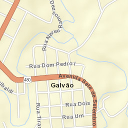 Galvão Street Map