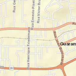 Guaramirim Street Map