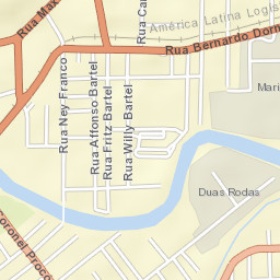 Jaraguá do Sul Street Map