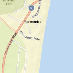 Yaroomba Street Map
