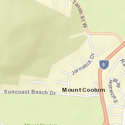 Mount Coolum Street Map