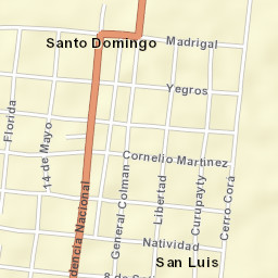Yuty Street Map