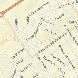 San Pedro Street Map