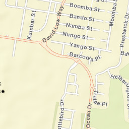 Pacific Paradise Street Map