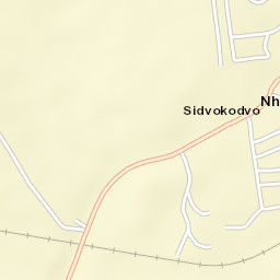 Sidvokodvo Street Map