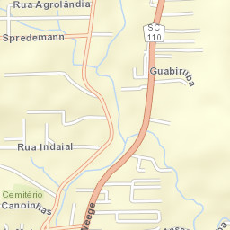 Pomerode Street Map
