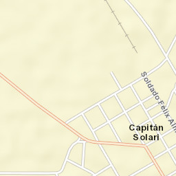 Capitán Solari Street Map
