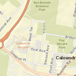 Caloundra Street Map
